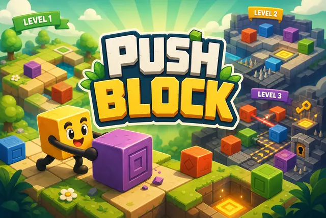 Push Block cover